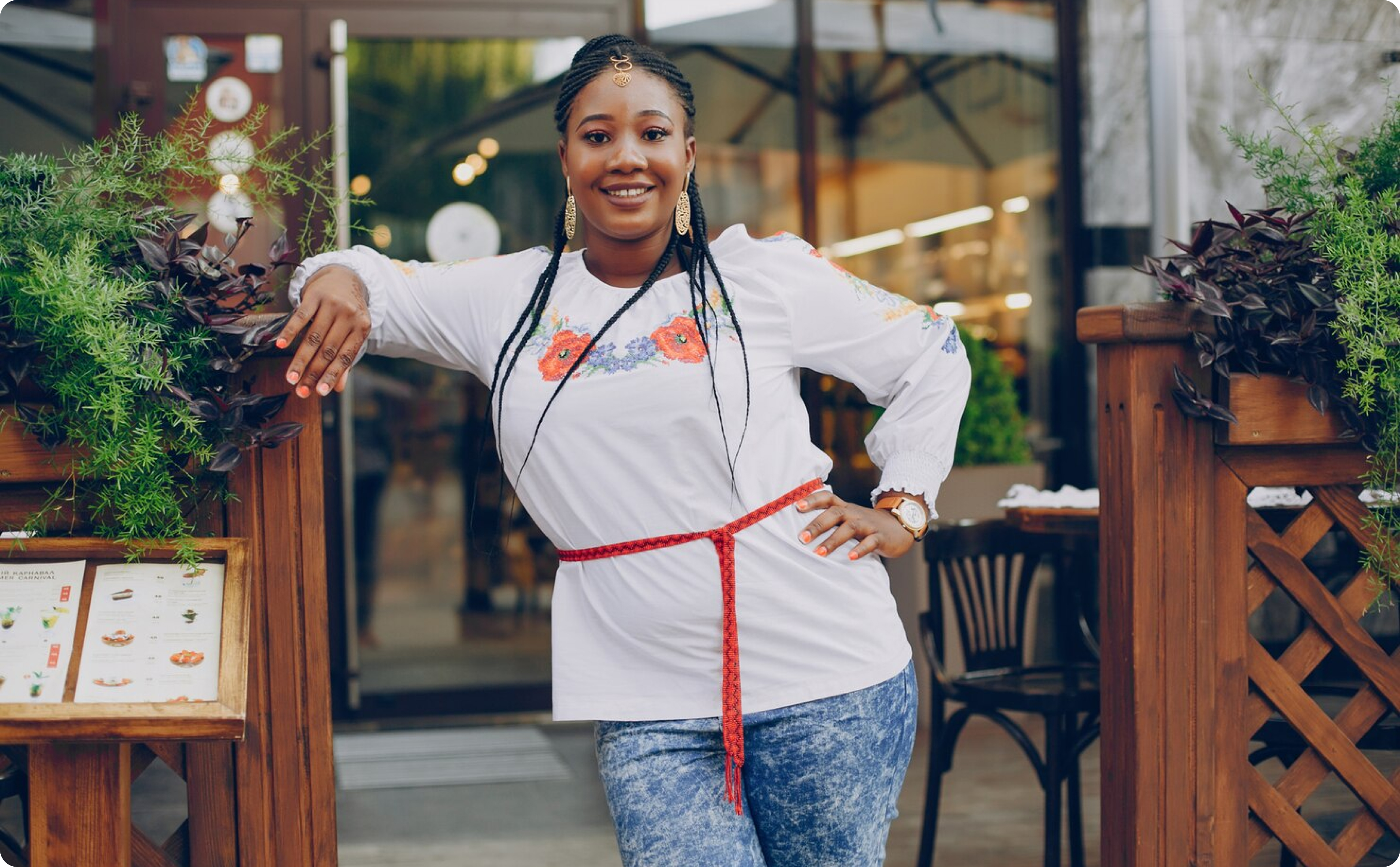 a lady confident of Maalu